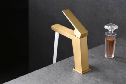 MONOMANDO LAVABO ART ORO CEPILLADO