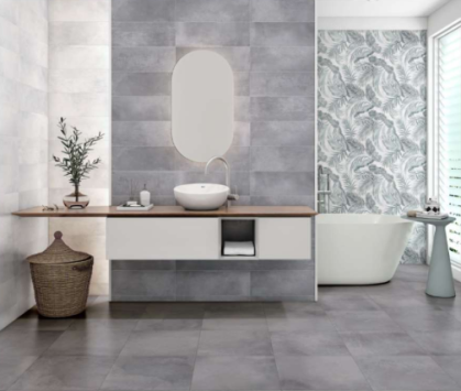 GRES PASTA ROJA GARDEN GREY 45X45