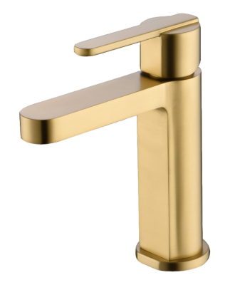 MONOMANDO LAVABO ROMA ORO CEPILLADO