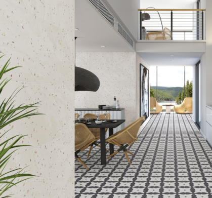 AZ. PASTA BLANCA RECT. SIRACUSA-R MULTICOLOR 32X99