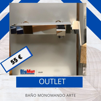 MONOMANDO DUCHA ARTE *** OUTLET