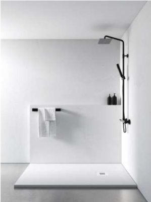 PLATO DE DUCHA BIGMAT BAQUEIRA BLANCO 160X70