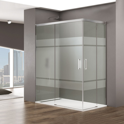 MAMPARA BASIC ANGULAR AL VÉRTICE FROST