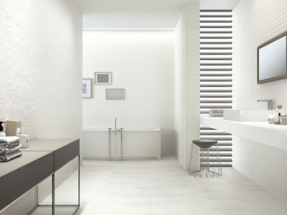 AZULEJO PASTA BLANCA RT CODE WHITE 40X120