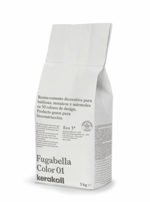 FUGABELLA RESINA CEMENTO COLOR  3KG