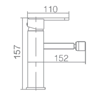 MONOMANDO DE BIDÉ ROMA