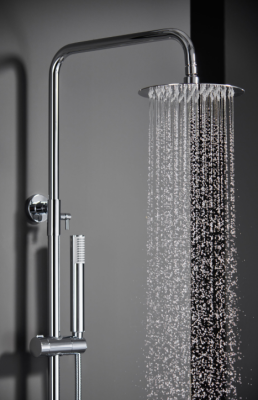 CONJUNTO DE  DUCHA MONOMANDO MONZA CROMO