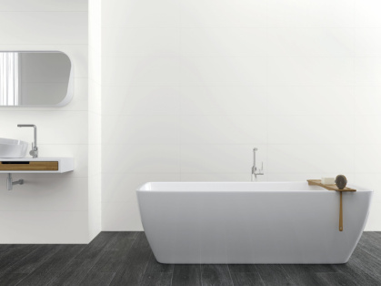 AZULEJO PASTA BLANCA RECT. NEVE SATIN 30x90