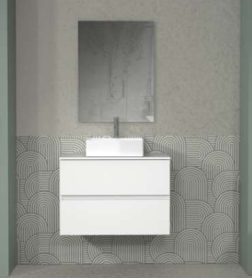 MUEBLE DE BAÑO CUBIK SILVIA BLANCO