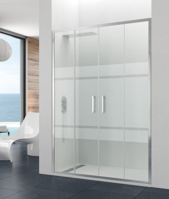 MAMPARA PRESTIGE TITAN SPAZIO FROST PLUS 2FIJOS+ 2 CORREDERAS