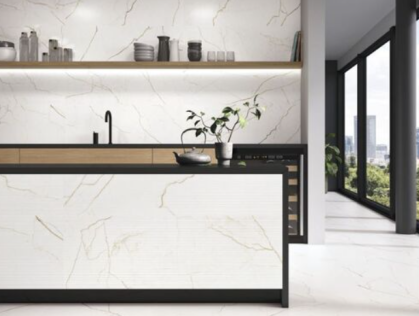 AZULEJO PASTA BLANCA RECTIFICADO QUANTUM SATIN 33.3X100