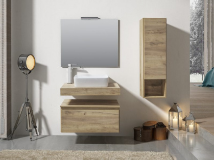 CONJUNTO MUEBLE DE BAÑO TAUPO 80
